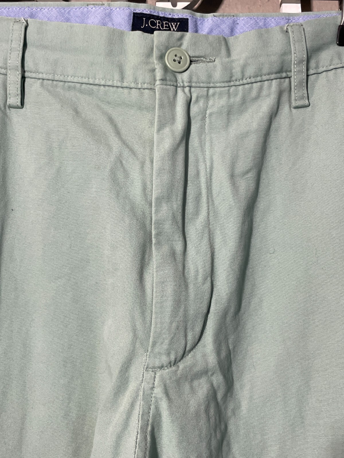 J Crew Pants Mens 36 Green The Sutton Preppy Summer Weight Work Comfort 36×28