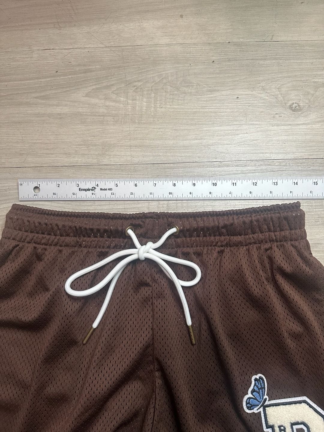 Ryoko Rain Classic Mesh Shorts in Coffee Brown