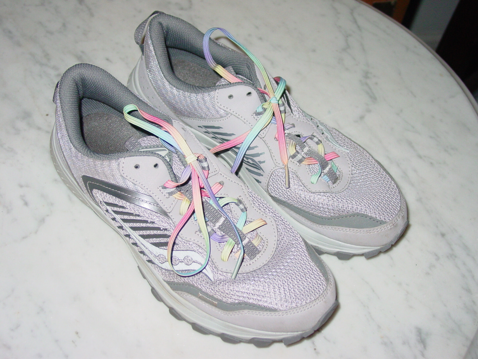2021 Womens Saucony Excursion TR15 Smoke/Fog Trail S10669-17 Shoes! Size 9 Wide