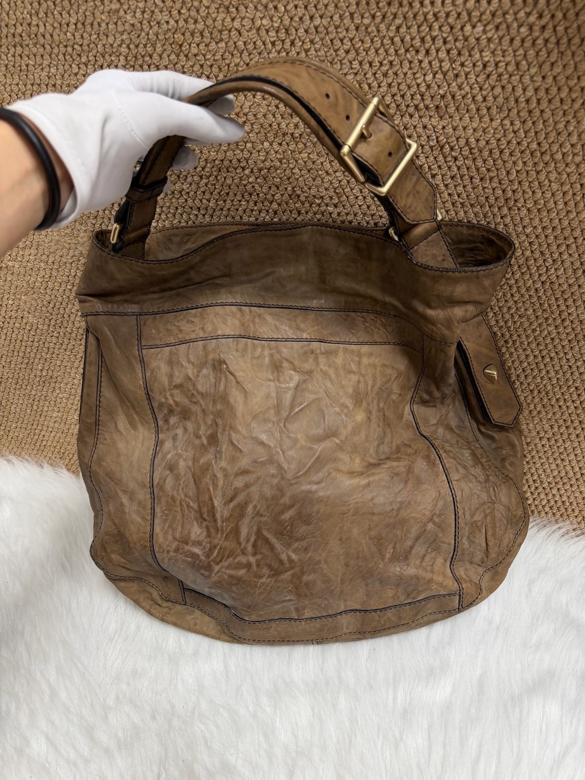 Givenchy Pre-Owned Authentic Shoulder Bag Base length 45 cm
