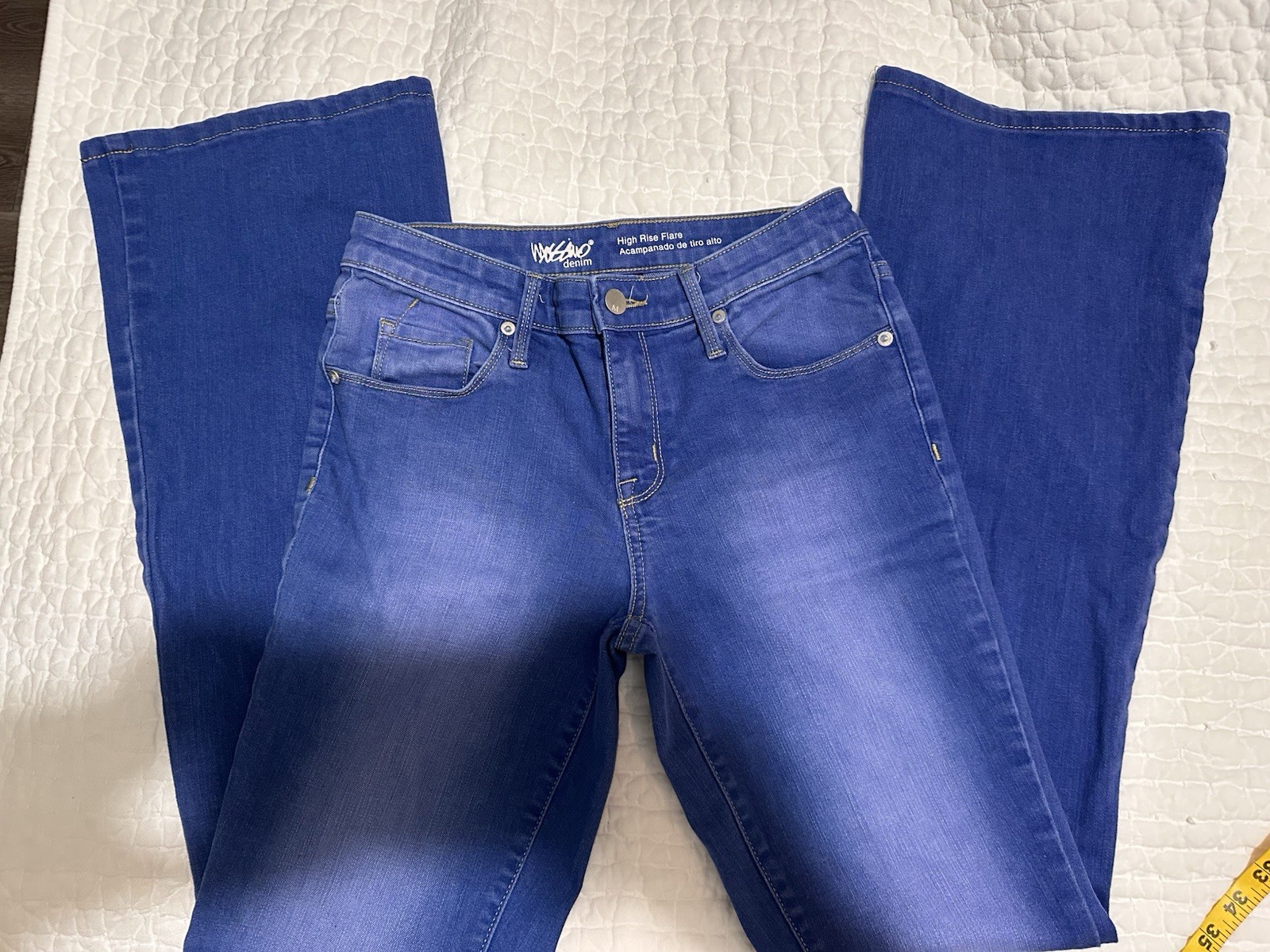 Vintage Blue High Rise Mossimo Flare Jeans 2/26R