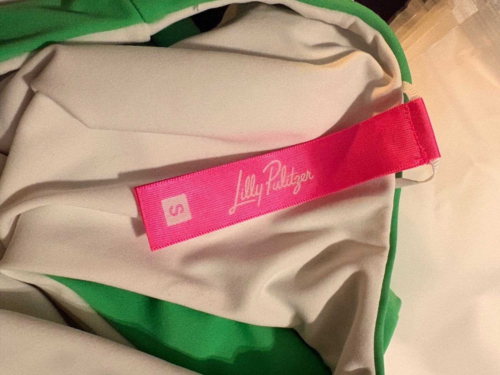 Lilly Pulitzer Adelia Reversibe Tank – Fauna Green/White – ,