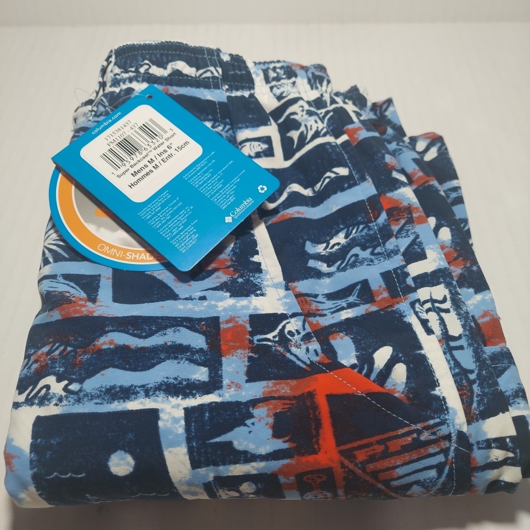 Columbia Men’s Size M – Super Backcast Water Short Insane 6 Inches