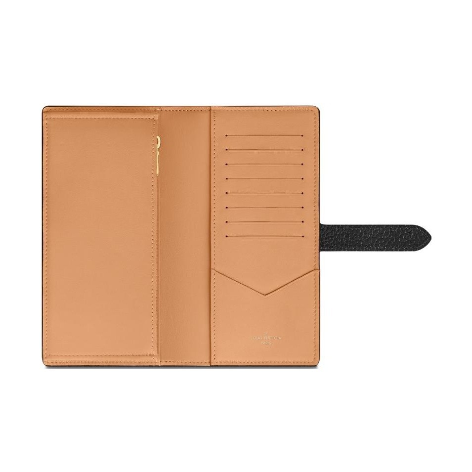LOUIS VUITTON Brand Logo Leather Wallet for Women 3.9×0.7×7.48 in