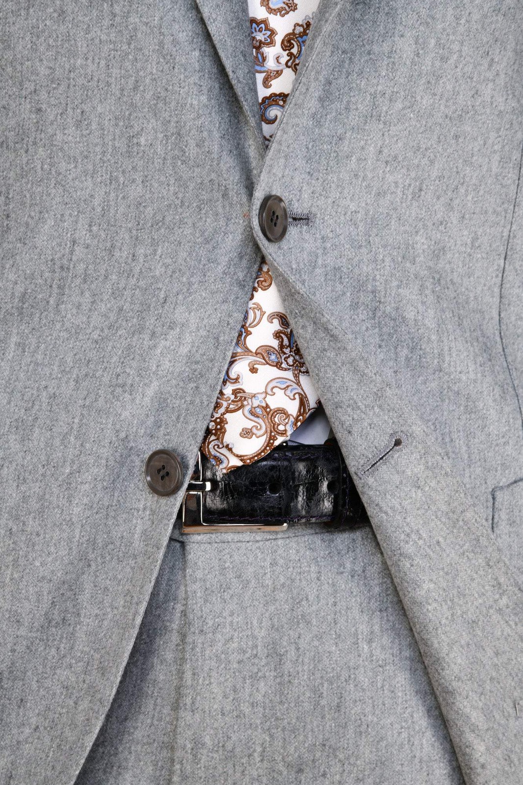 Sartorio Marled Virgin Wool-Cashmere Suit