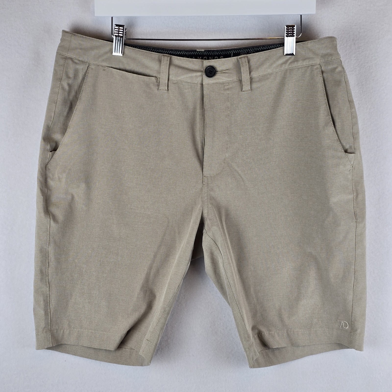 7D 7Diamonds Momentum Performance Shorts 34 Stretch Chino Quick Dry Bundle Lot