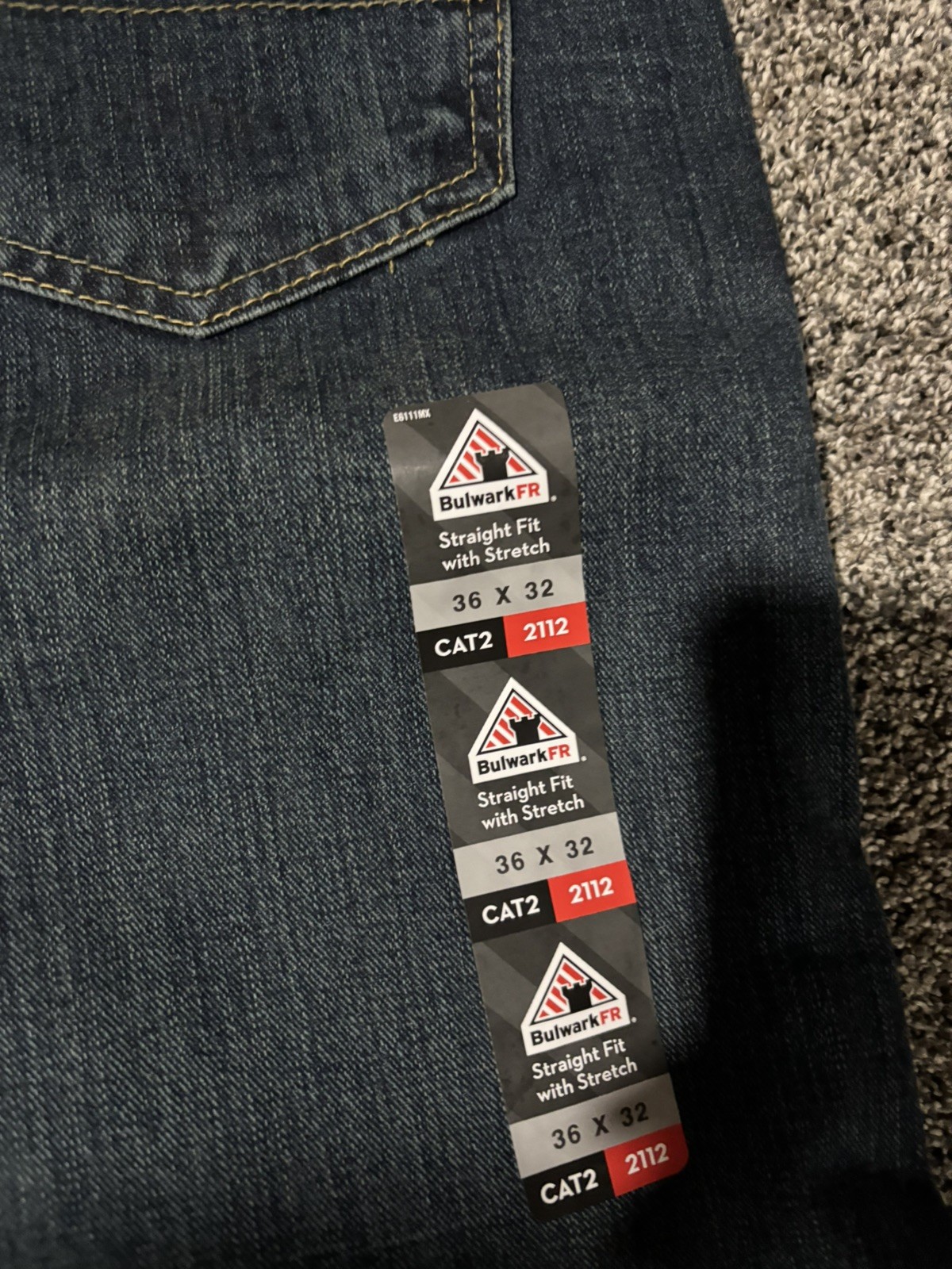 Bulwark Men's FR Stretch Straight Work Jeans – PSJ4SD