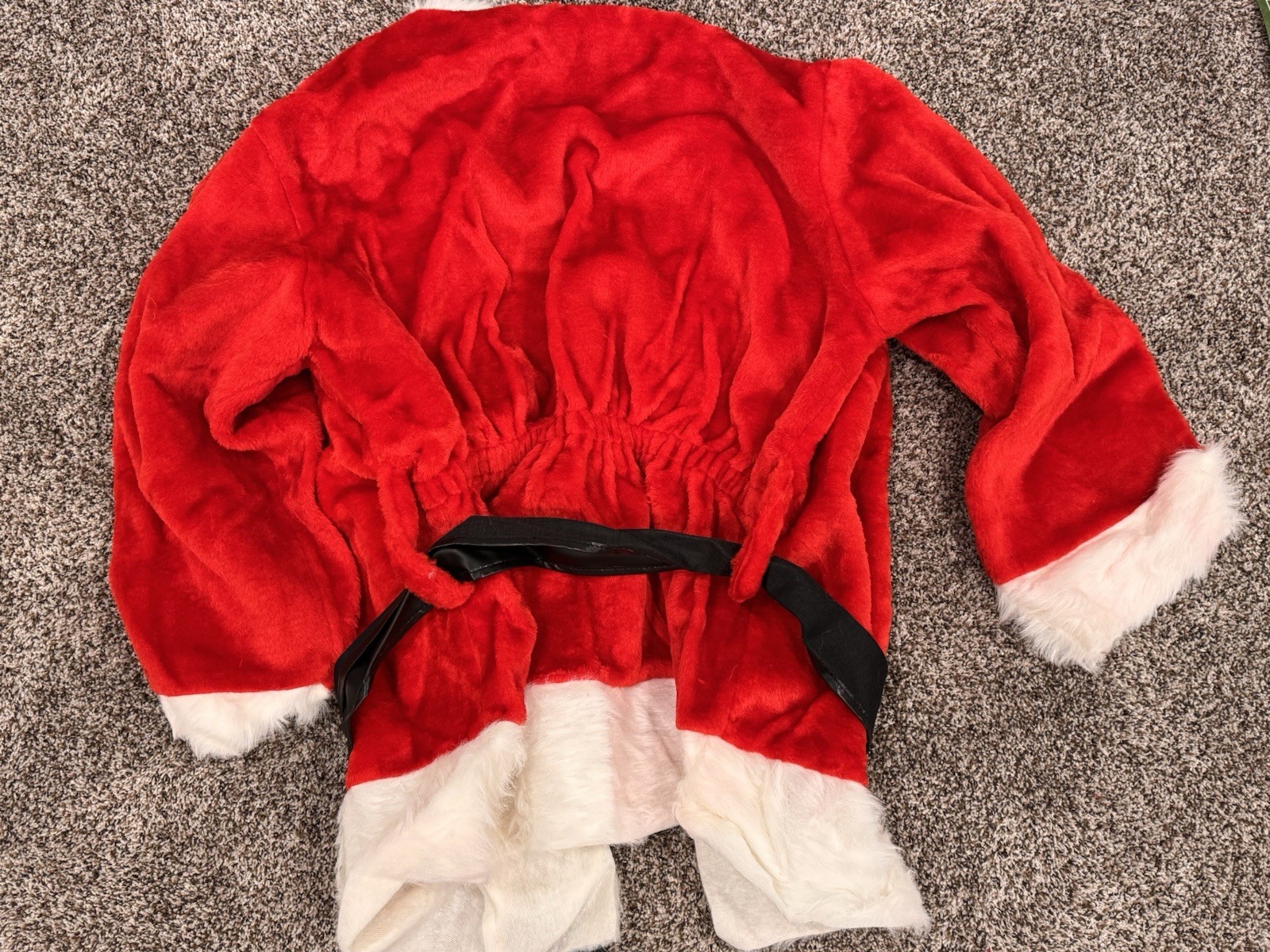 Holiday Time 7-Piece Santa Suit, One Size Fits Most Missing Santa Hat