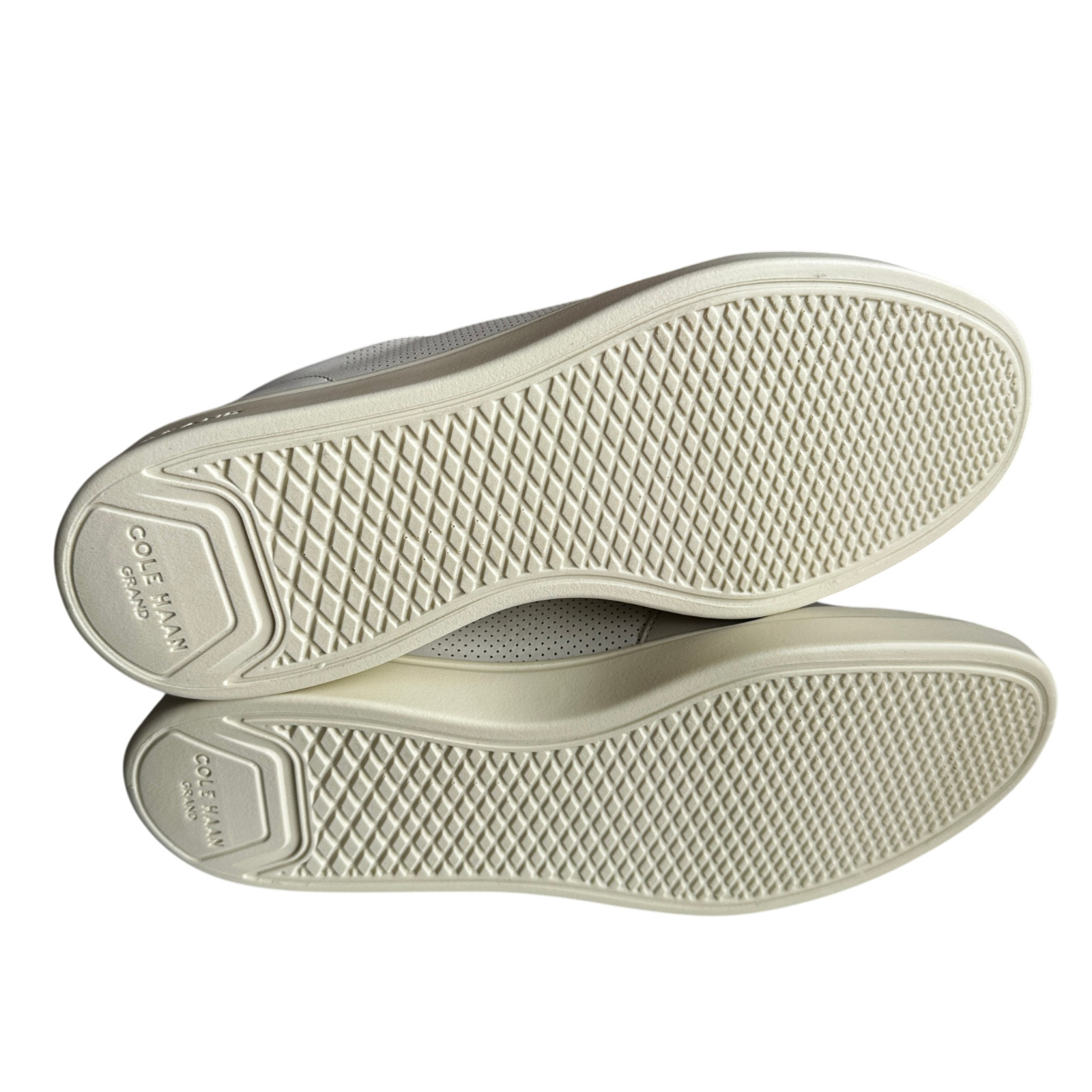 Cole Haan Grand Crosscourt Modern Sneakers White Ivory Tennis Shoe Mens Size 10