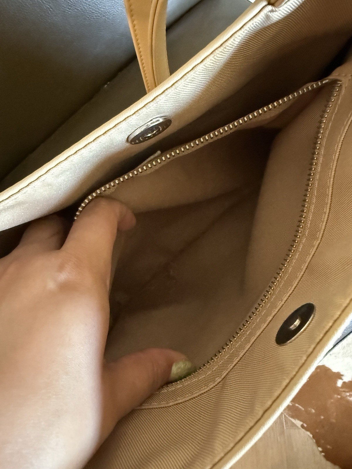 Telfar Medium Shopping Bag Cream Vegan Leather