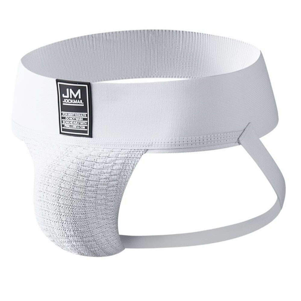 2 Pairs Men’s JOCKMAIL Jockstrap Underwear for Gym Workout Support Sizes M XL