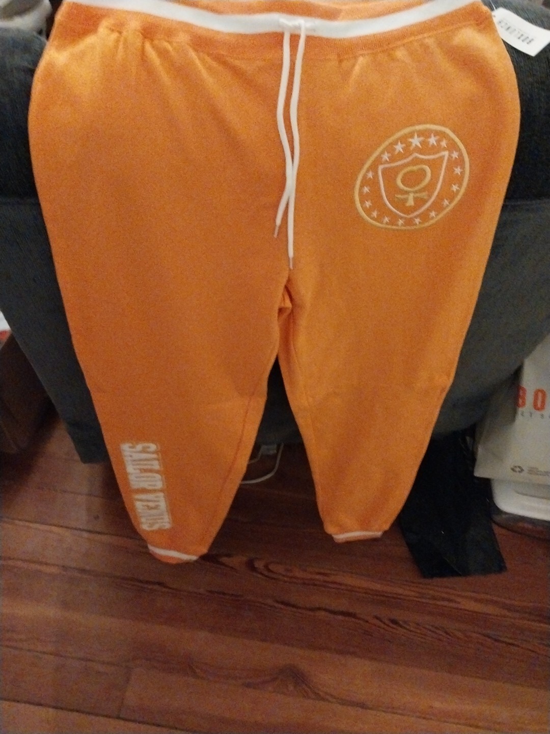 Sailor Moon Sailor Venus Varsity Joggers Womens XL Embroidered Drawstring