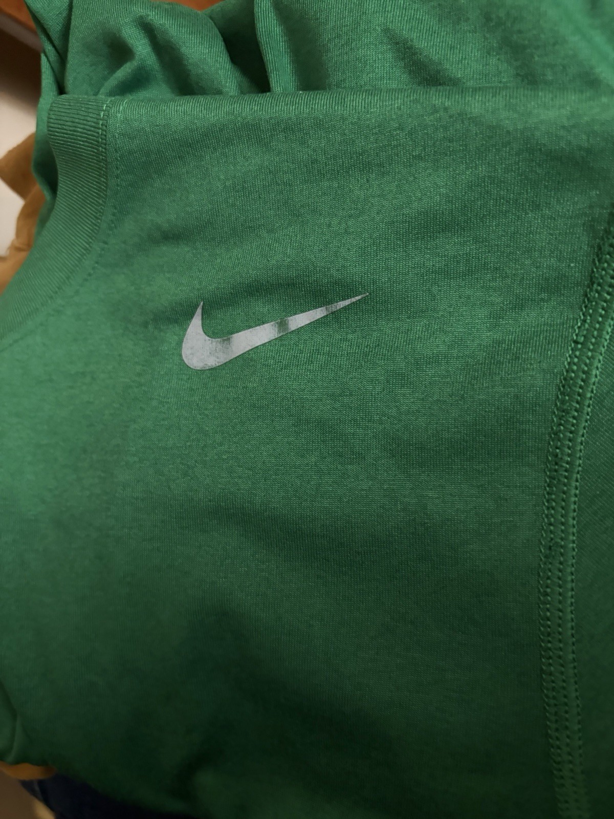 Nike Men’s Legend Dri-FIT Short Sleeve Training Shirt – Green – [Size] – EUC