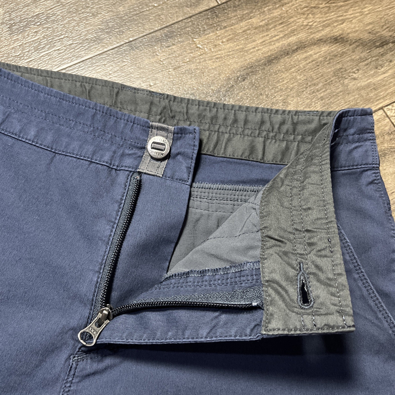 Kuhl Resistor Lite Chino Pants Men’s 30×32 Blue Stretch Hiking Commuter UPF 50+