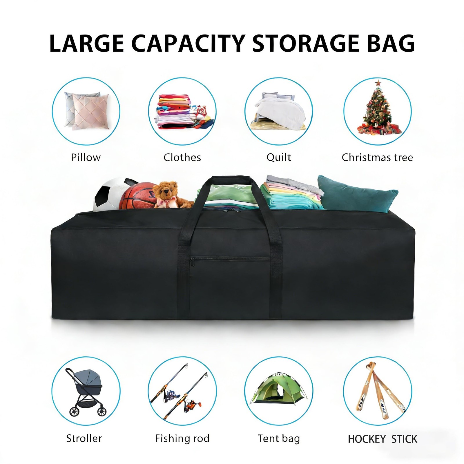 Urbanstand 52 Inch Extra Large Duffle Bag for Travel, 190L Sports Gear Storag…