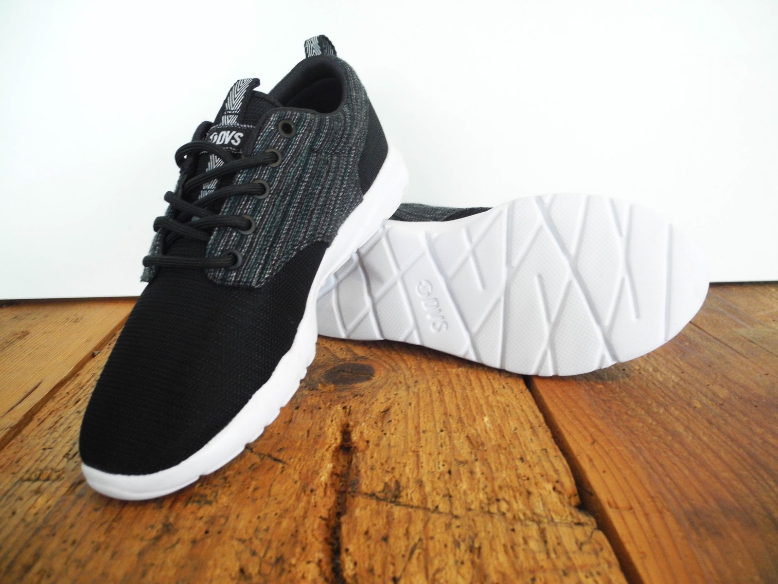 DVS SHOES PREMIER 2.0 WOMEN SNEAKER NEW BLACK-WHITE US 6 EUR 36.5 DVS SHOES