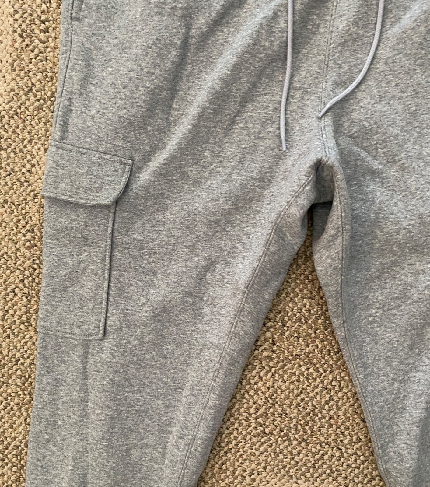 Nike Club Fleece Cargo Pants Sweat Sweatpants FN3805-063 Gray Men’s Size XXL