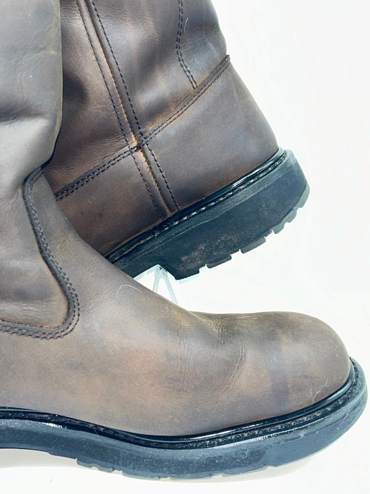 Wolverine Floorhand Wellinton Men`s Work Boots W04727 Dark Brown Size 11.5 EW