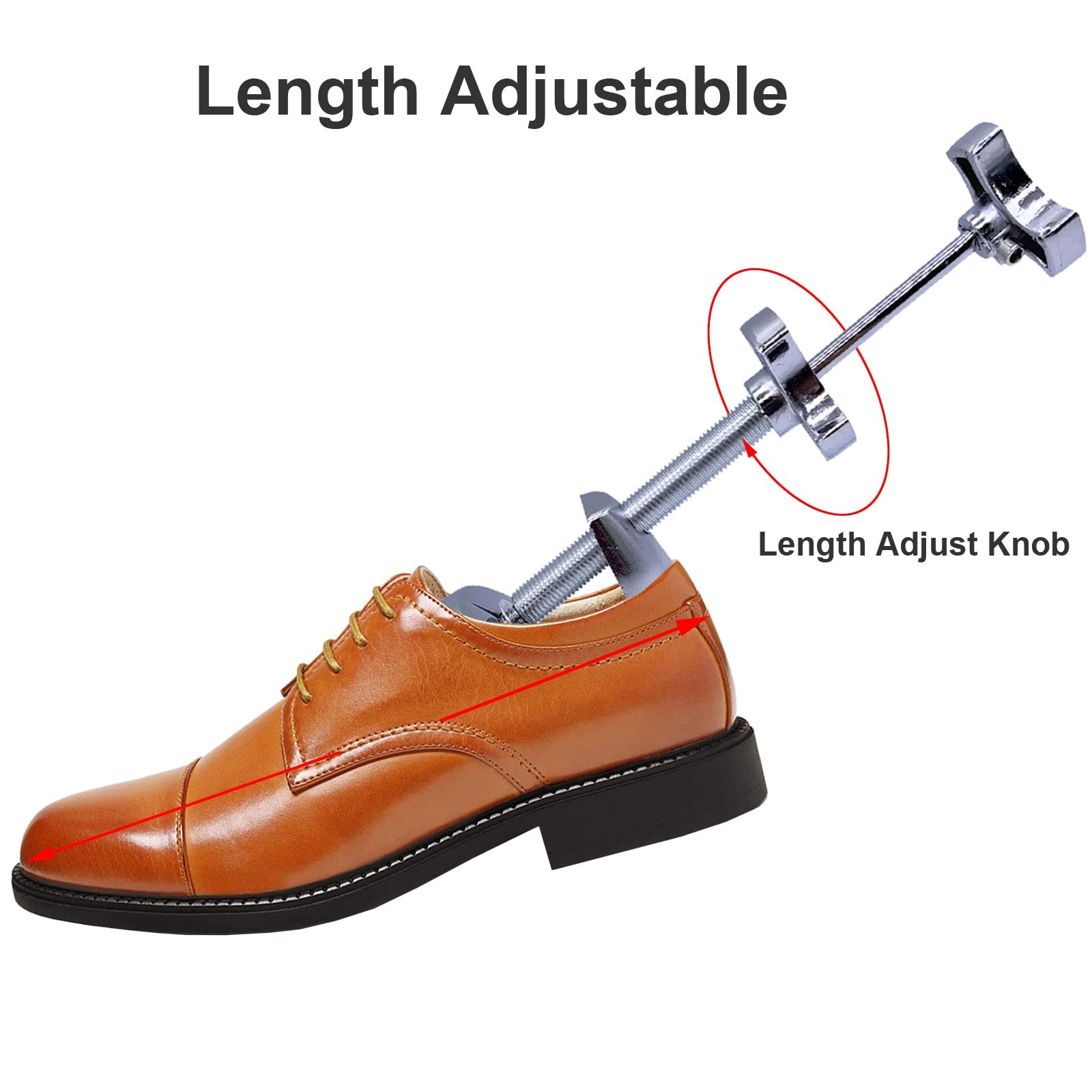 Professional Metal Shoe Stretcher Men USA Size 5-12 (EU 39-46) Flat Shoes Tre…