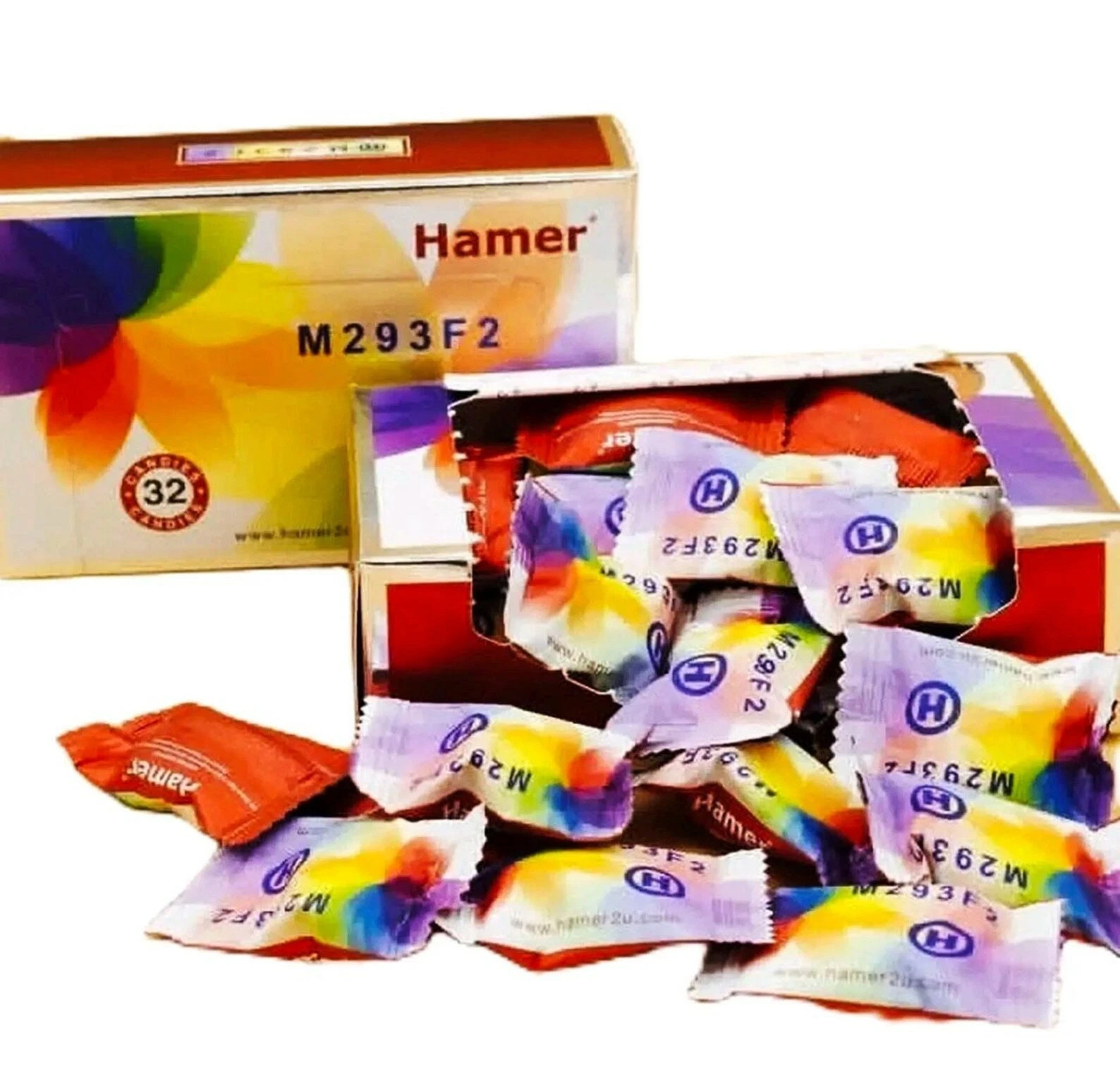 Ginseng Coffee (1 box 32 Pieces) – HMR Rainbow Candy Chew for Men Free Shipping