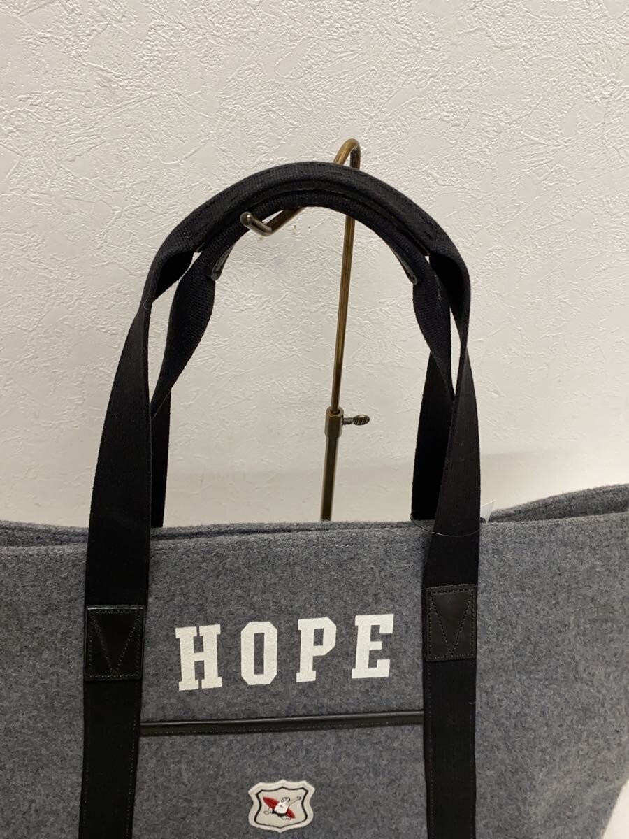 MSPC (master-piece) 2-way Shoulder Bag/Tote Bag — Gray Solid Color