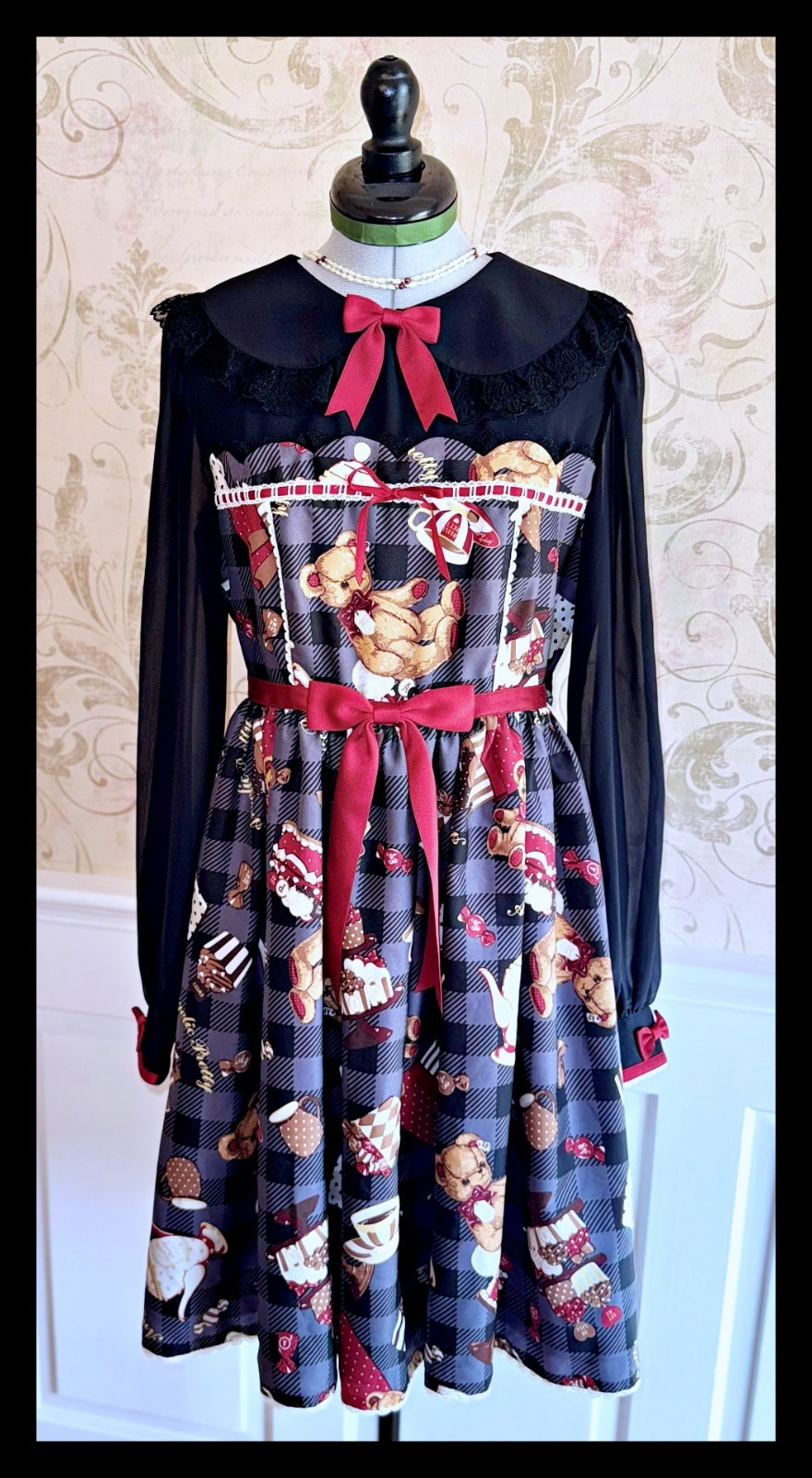 Angelic Pretty Dreaming Present OP Dress Sweet Lolita J Fashion Kawaii Japan