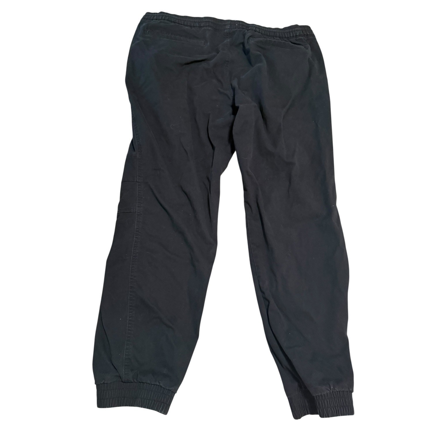 Sun + Stone Mens Black Jogger Pants Elastic Waist Drawstring Size XL Utility