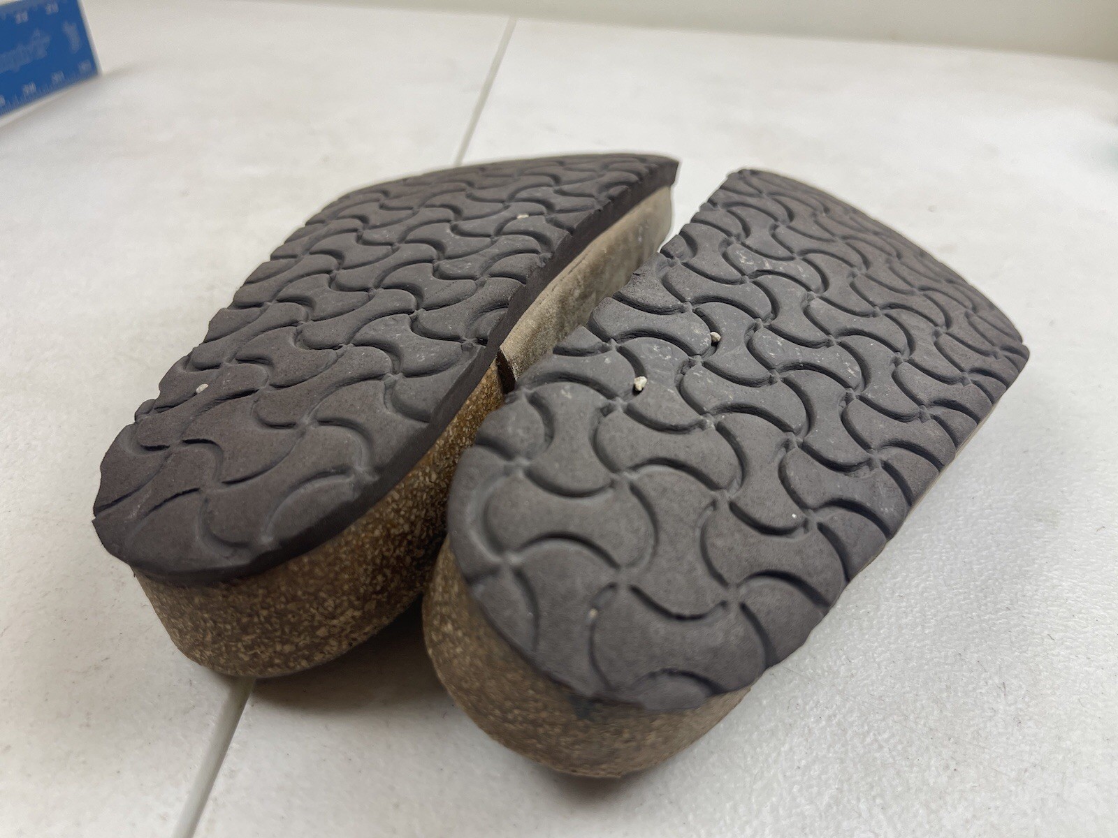 Birkenstock Granada Tobacco Brown Oiled Leather Slide Sandals Womens 37 240 L6