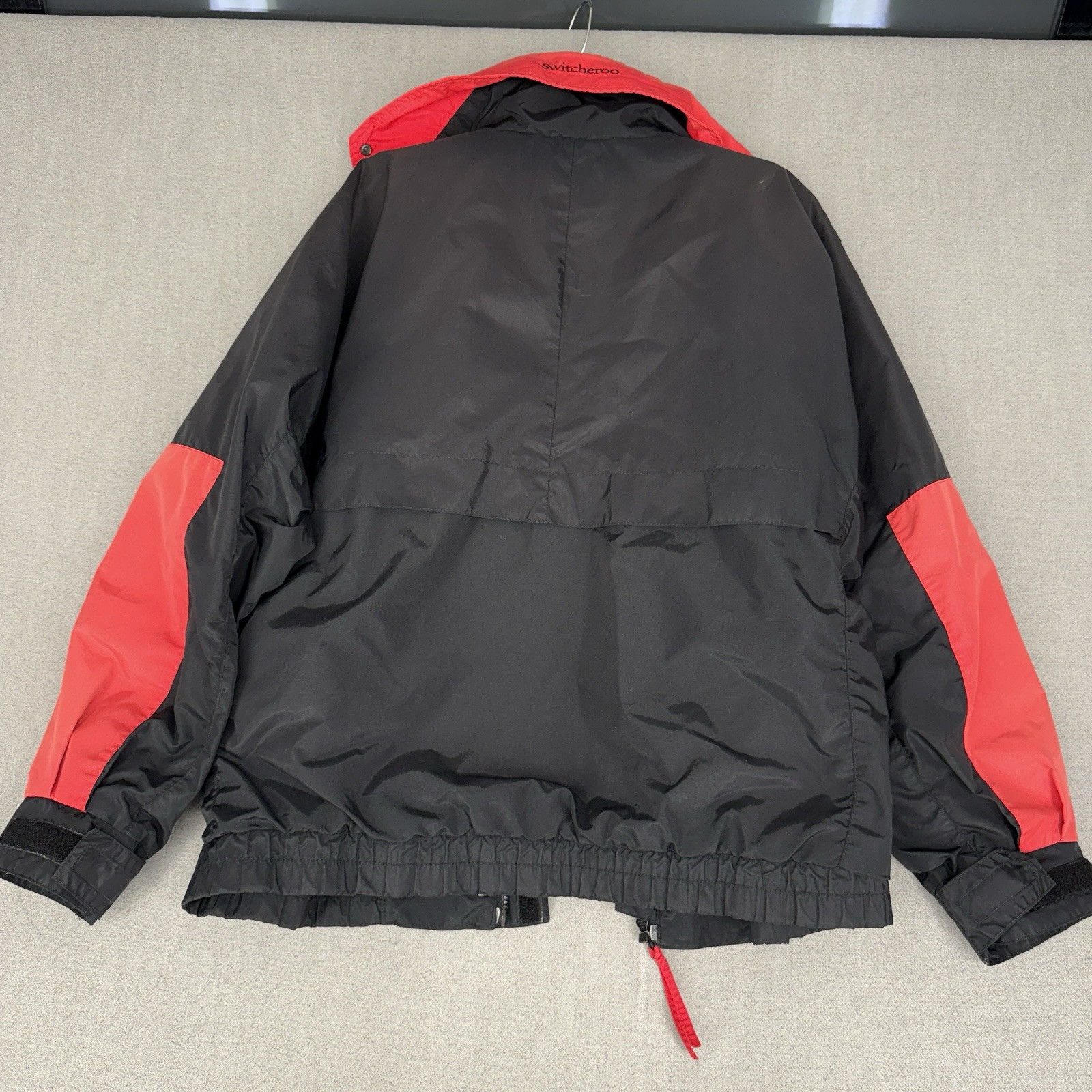 90s Columbia Jacket Men L Black Radial Sleeve 3-in-1 Reversible Ski Switcheroo