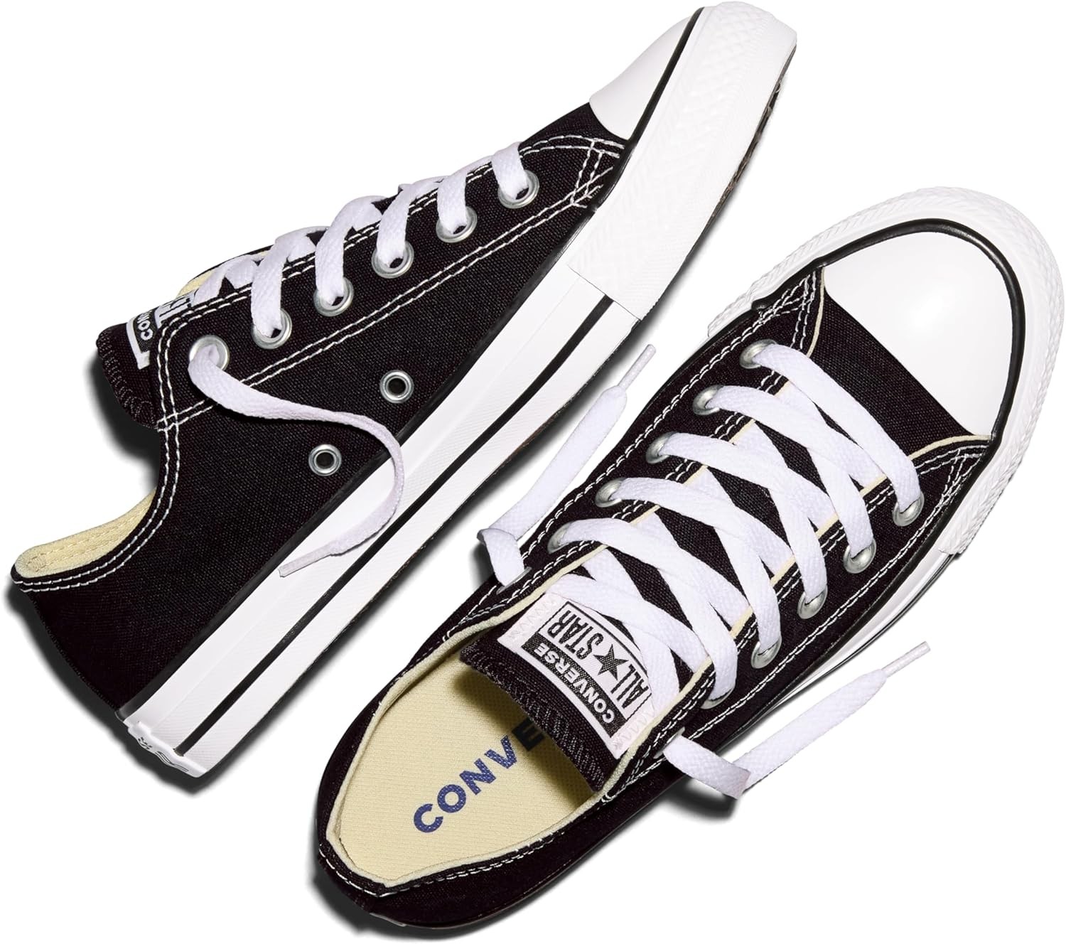 🔥 NEW w/Box 🔥 Converse Chuck Taylor All Star Low Top Sneaker Black/White M9166