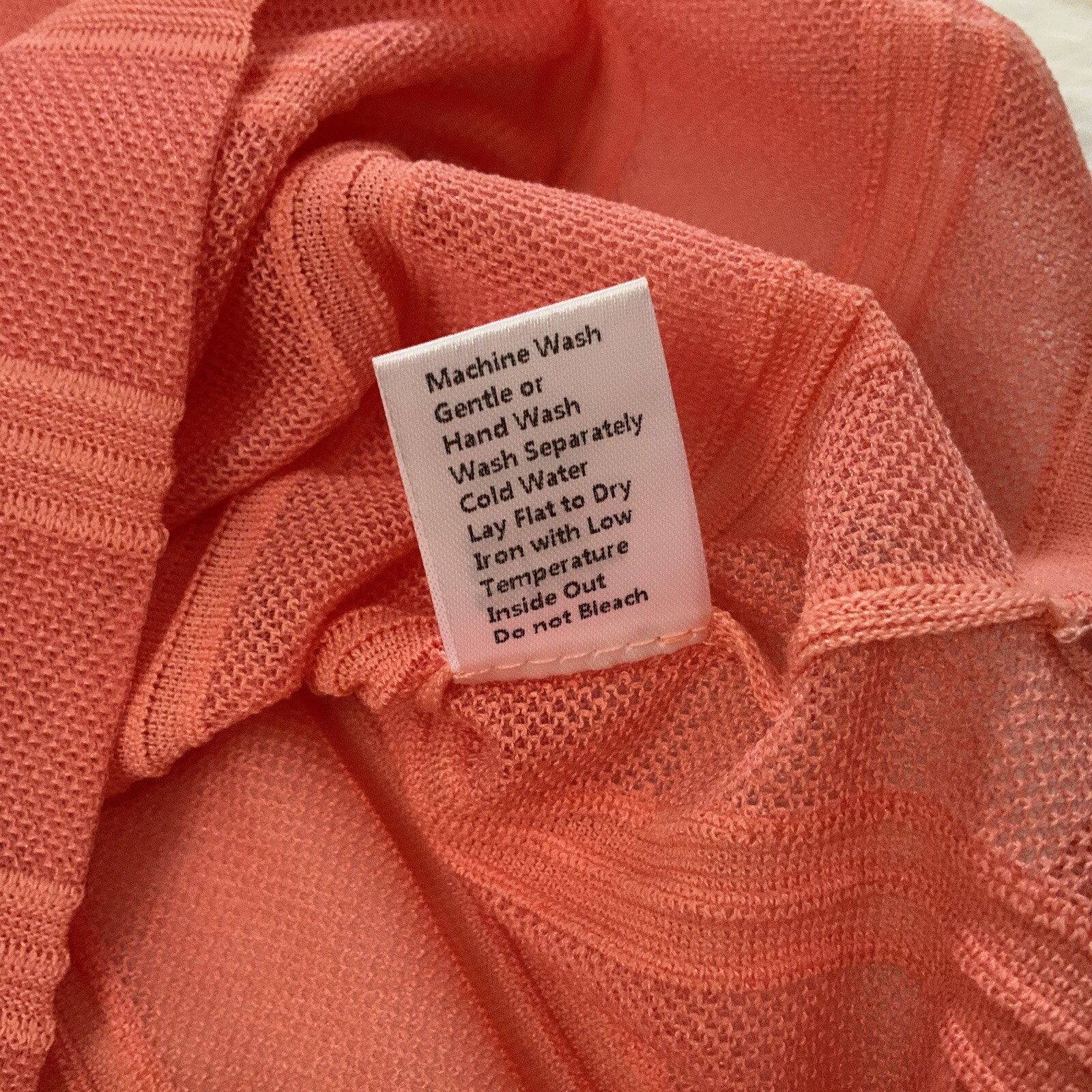 Ming Wang Dolman Sleeve Knit Tunic Top Sz S Orange Burst Tonal Stripes $175 NWT