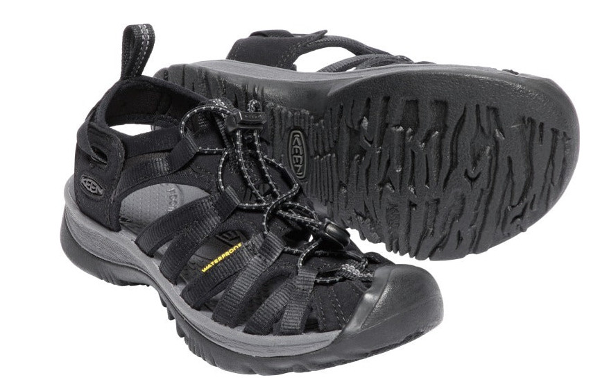 Keen Whisper Black/Magnet Watefront Sport Sandal Women’s sizes 5-11/NEW!!!