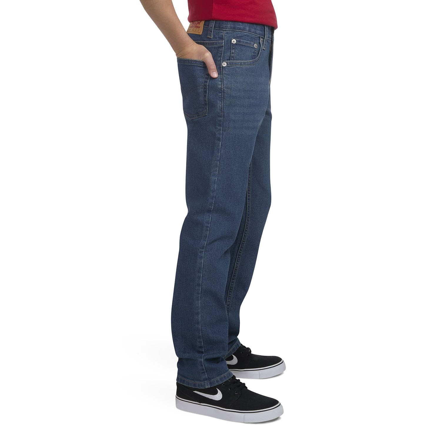 Levi’s Boy’s Del Rey 511 Slim Fit Flex Stretch Denim Jeans – Size: 14
