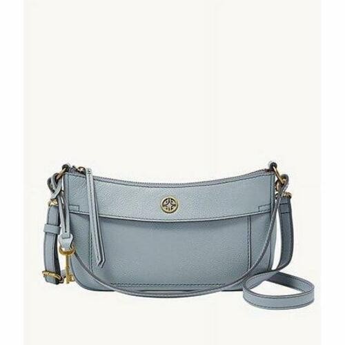 Fossil SHB3020180 Skylar Mini Baguette In Blue
