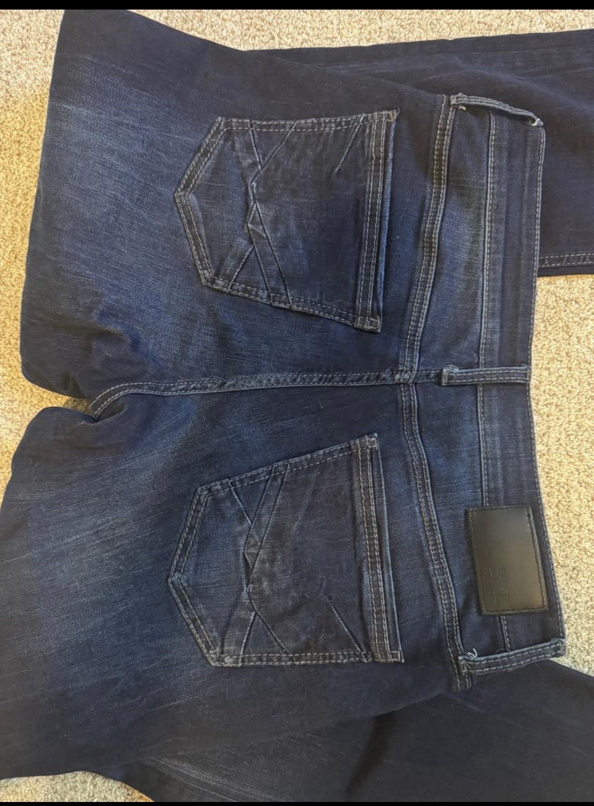 BKE Jake Men’s Straight Jeans 32×32 Blue
