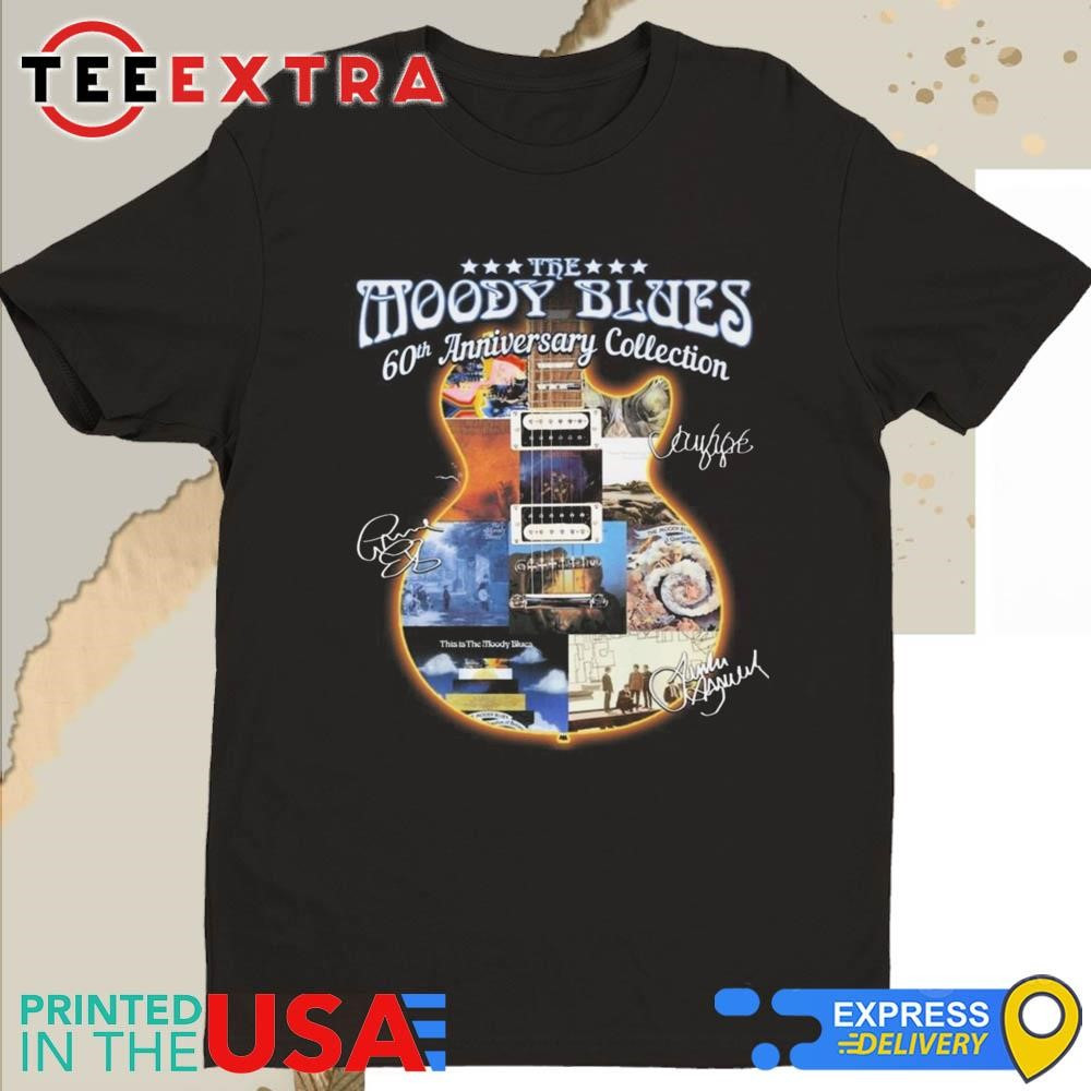 THE MOODY BLUES 60th Anniversary Collection Unisex All Size T-Shirt TT626