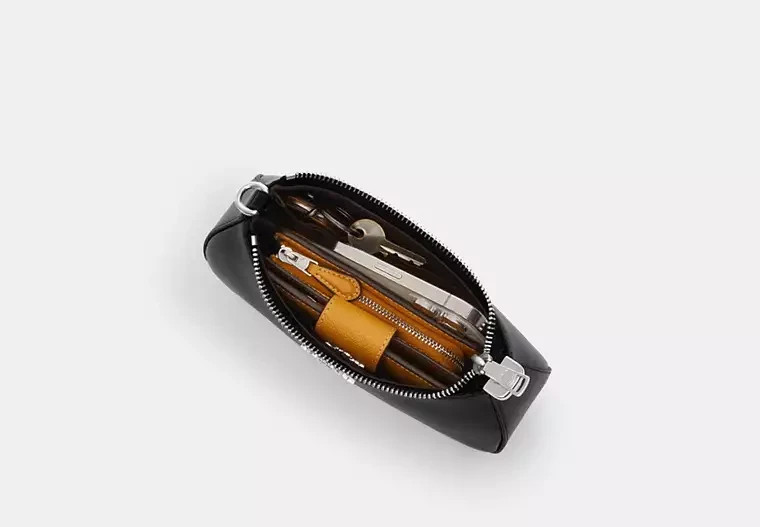 Coach Teri Mini CW310 Black 7.75″ x 4.75″ x 2.25″ Spazzolato Leather 2 Straps