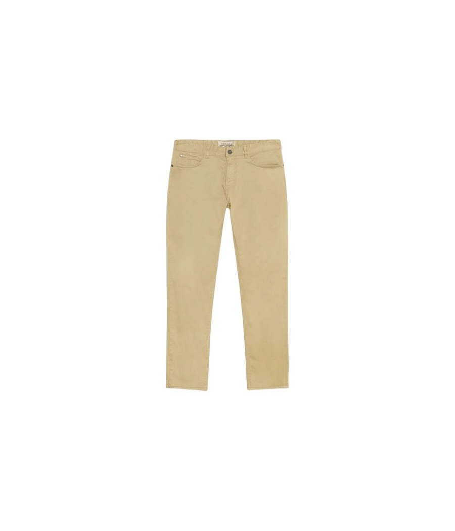 TRUSSARDI Cotton 5-Pocket Pants – Beige, Blue (Set of 2) – Size 32/48-38/54