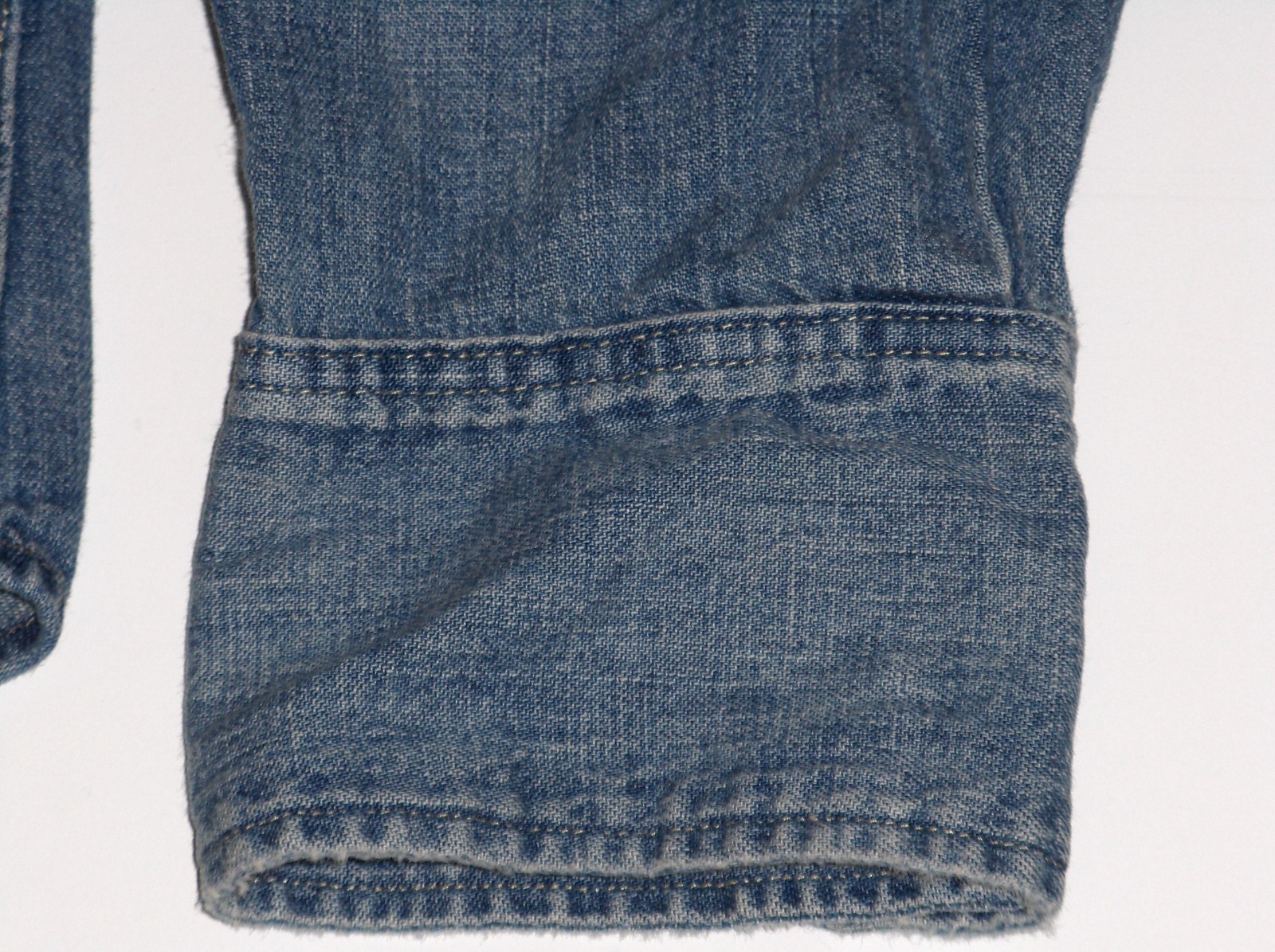 POLO RALPH LAUREN Men’s Long Sleeve Classic Fit Denim Western Snap Shirt, BLUE