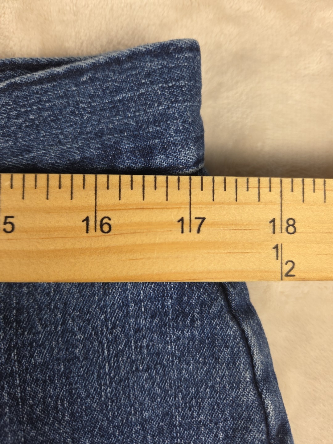 Riders Women’s Stretch Jeans – Size 16M – Blue Denim – 98% Cotton / 2% Lycra