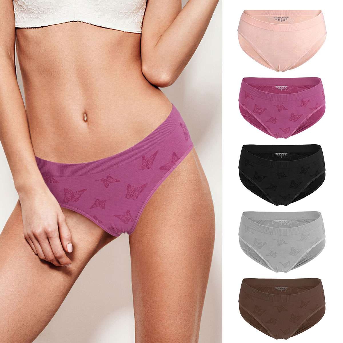 Womens Menstrual Period Leak-Proof Briefs Cotton Panties Knickers Underwear 1-5X