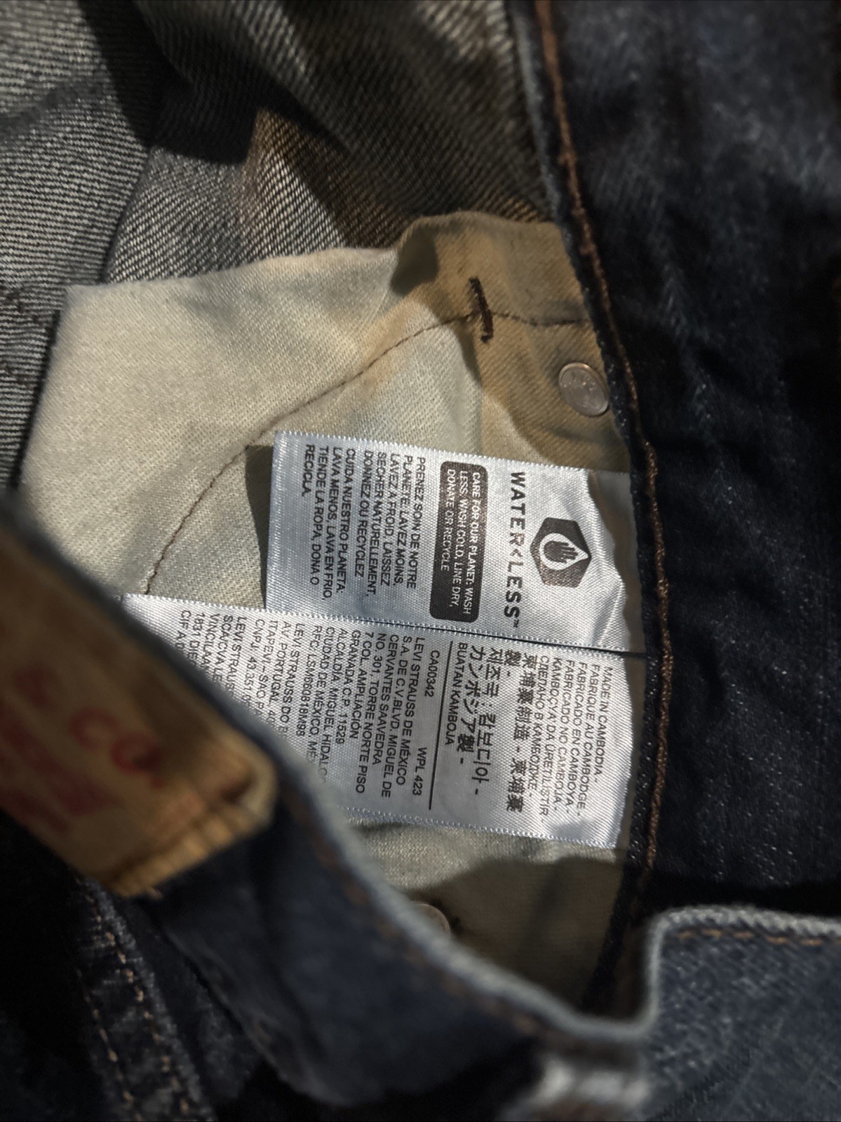 Levi’s 527 Series NWOT Jeans Men’s Slim Fit Bootcut Dark Wash 33 x 32