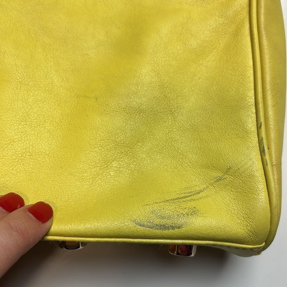 Rebecca Minkoff yellow mac crossbody bag