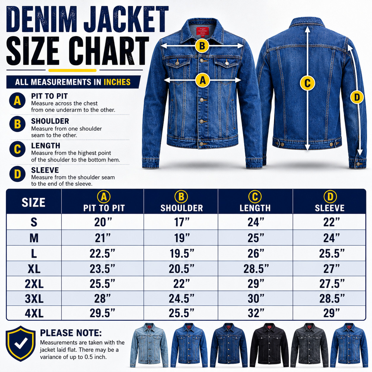 Men’s Red Label Premium Faded Denim Cotton Jean Button Up Slim Fit Jacket