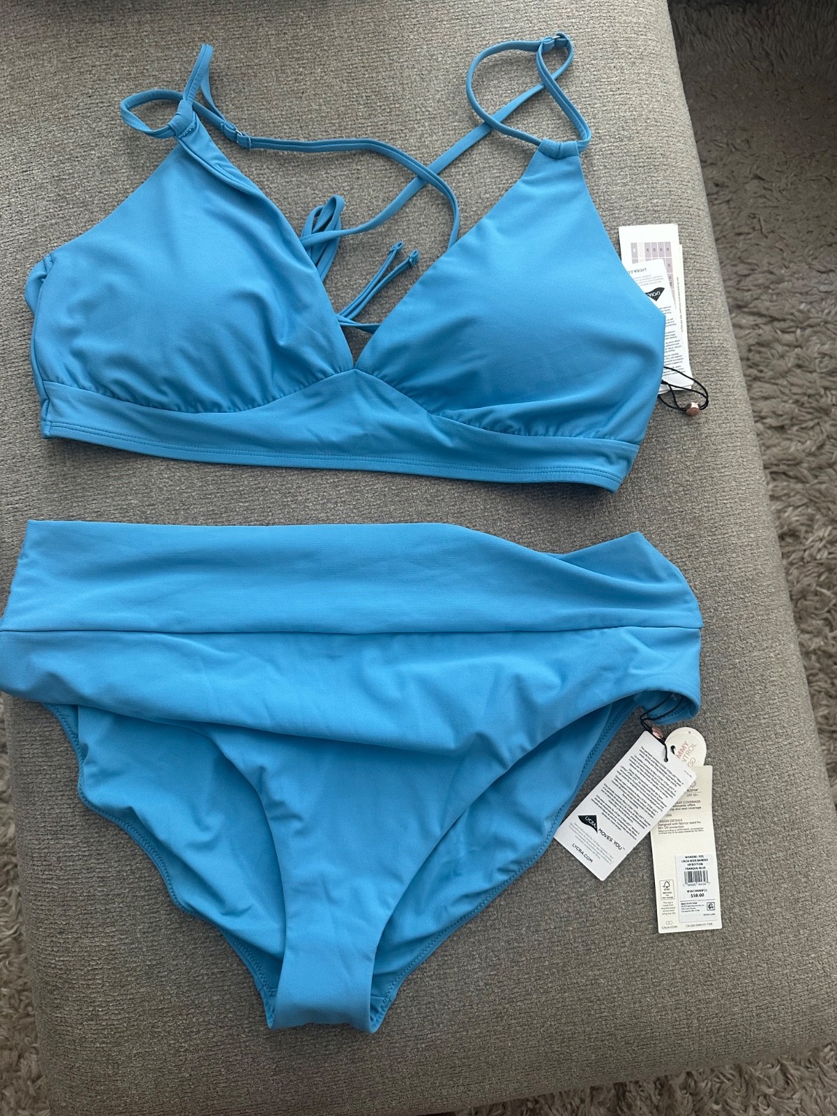 Four (4) Total NWTs CALIA swimsuits for women 2 pieces