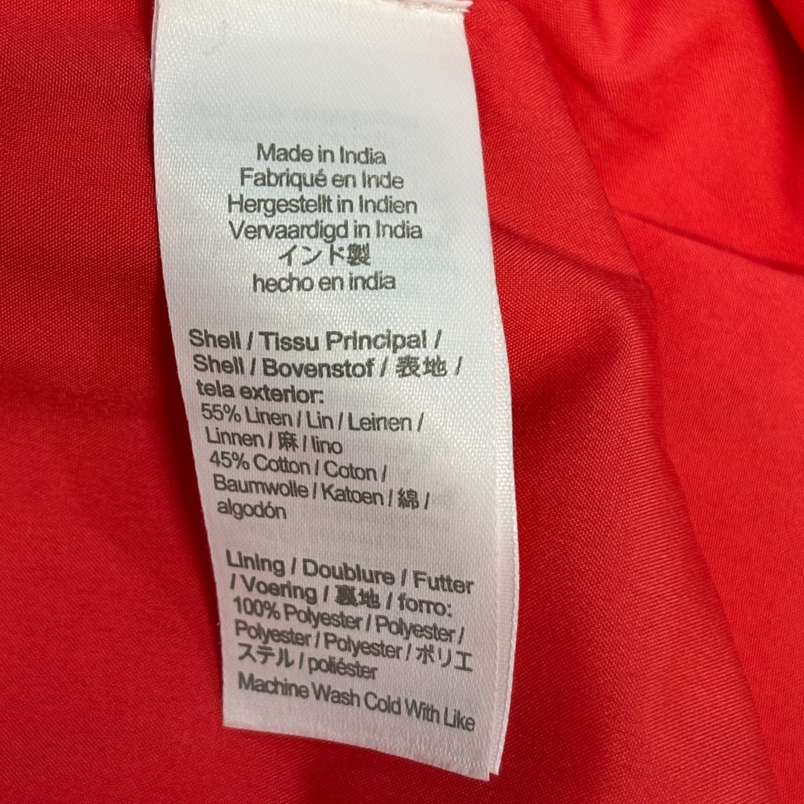 NWT J. Crew Women Sleeveless Shift Dress Size 18 Linen Blend SP24 C086 -11