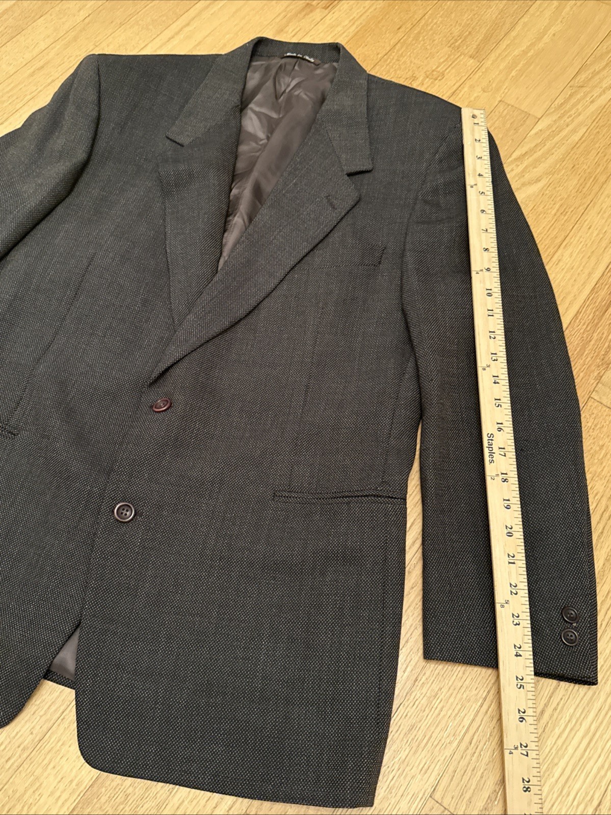 Canali for Bloomingdale’s 100% Wool Blazer Jacket 56R Italy 46US