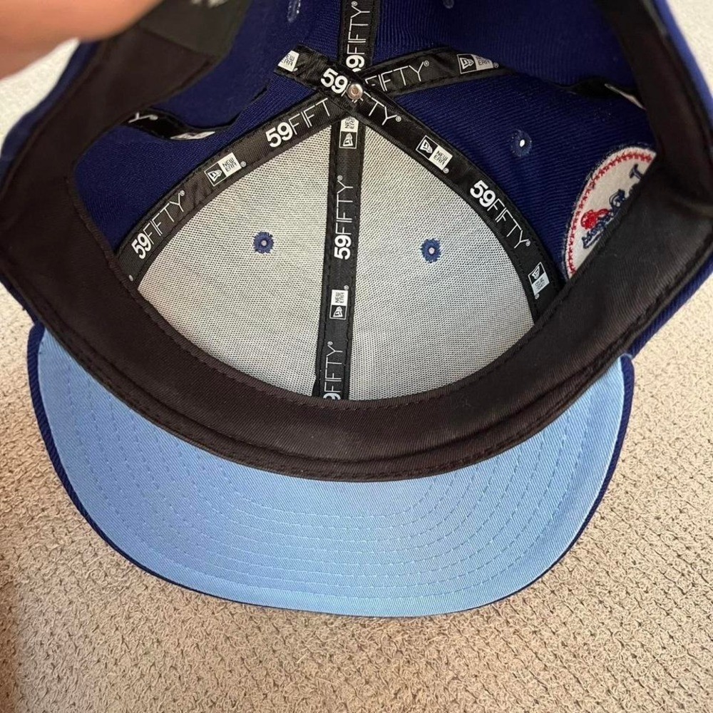 New Era Los Angeles Dodgers Fitted Hat 7 3/8