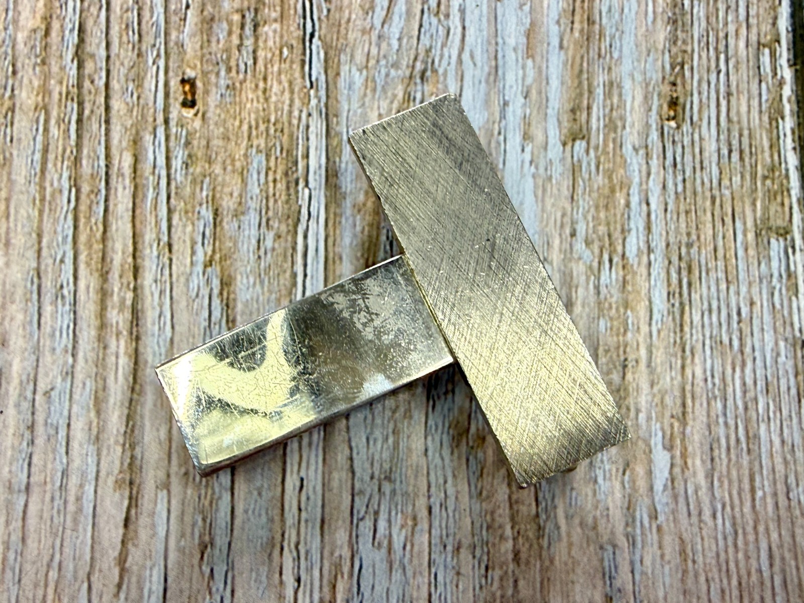 Cross Bar Metal Letter T Shaped Figural Cutout Unique Gold Color Belt Buckle