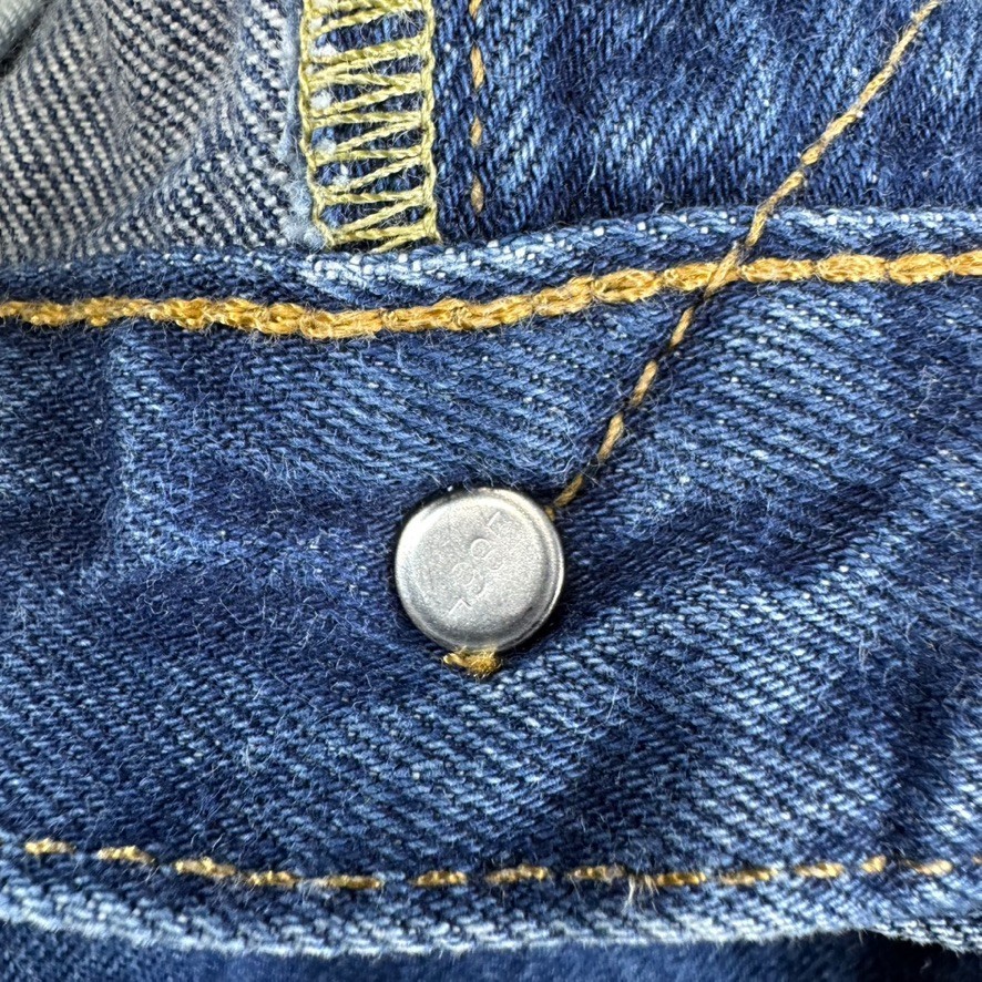 Levi’s Premium 501 ’93 Jeans Mens 29×30 Straight Leg Button Fly Big E Cowboy